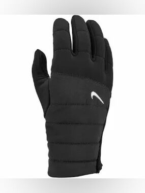 BRAND NEW women nike Nike run running quilted training gloves size M